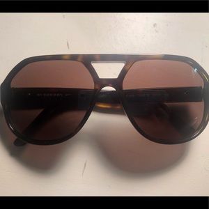 Authentic Burberry tortoise sunglasses